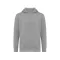Hanorac cu gluga, casual, Unisex, iqoniq, 2410E18381, Bumbac, Gri light anthracite, XXS