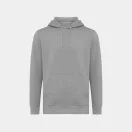 Hanorac cu gluga, casual, Unisex, iqoniq, 2410E18381, Bumbac, Gri light anthracite, XXS