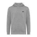 Hanorac cu gluga, casual, Unisex, iqoniq, 2410E18381, Bumbac, Gri light anthracite, XXS