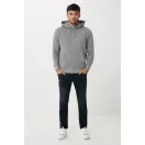 Hanorac cu gluga, casual, Unisex, iqoniq, 2410E18381, Bumbac, Gri light anthracite, XXS