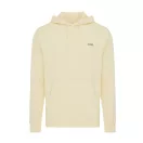Hanorac cu gluga, casual, Unisex, iqoniq, 2410E18333, Bumbac, Galben crem, L