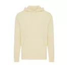 Hanorac cu gluga, casual, Unisex, iqoniq, 2410E18334, Bumbac, Galben crem, M