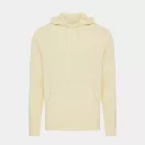 Hanorac cu gluga, casual, Unisex, iqoniq, 2410E18335, Bumbac, Galben crem, S