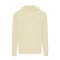 Hanorac cu gluga, casual, Unisex, iqoniq, 2410E18337, Bumbac, Galben crem, XS