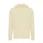 Hanorac cu gluga, casual, Unisex, iqoniq, 2410E18338, Bumbac, Galben crem, XXL