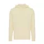 Hanorac cu gluga, casual, Unisex, iqoniq, 2410E18340, Bumbac, Galben crem, XXS