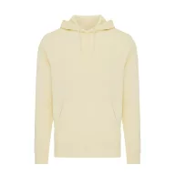   Hanorac cu gluga, casual, Unisex, iqoniq, 2410E18339, Bumbac, Galben crem, 3XL
