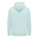 Hanorac cu gluga, Unisex, 2502E10102, iqoniq, Bumbac, Albastru mint, XS