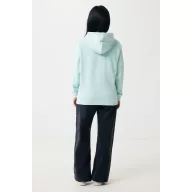   Hanorac cu gluga, Unisex, 2502E10103, iqoniq, Bumbac, Albastru mint, XXL