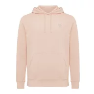   Hanorac cu gluga, Unisex, 2502E10114, iqoniq, Bumbac, Portocaliu peach, L