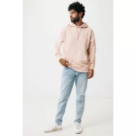   Hanorac cu gluga, Unisex, 2502E10114, iqoniq, Bumbac, Portocaliu peach, L