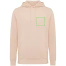 Hanorac cu gluga, Unisex, 2502E10120, iqoniq, Bumbac, Portocaliu peach, XXS