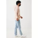 Hanorac cu gluga, Unisex, 2502E10120, iqoniq, Bumbac, Portocaliu peach, XXS