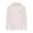 Hanorac cu gluga, casual, Unisex, iqoniq, 2410E18327, Bumbac, Roz cloud, S