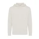 Hanorac cu gluga, casual, Unisex, iqoniq, 2410E18358, Bumbac, Crem, L