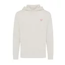 Hanorac cu gluga, casual, Unisex, iqoniq, 2410E18362, Bumbac, Crem, XS