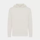 Hanorac cu gluga, casual, Unisex, iqoniq, 2410E18365, Bumbac, Crem, XXS