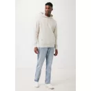 Hanorac cu gluga, casual, Unisex, iqoniq, 2410E18365, Bumbac, Crem, XXS
