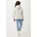 Hanorac cu gluga, casual, Unisex, iqoniq, 2410E18365, Bumbac, Crem, XXS