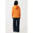 Hanorac cu gluga, Unisex, 2502E10113, iqoniq, Bumbac, Portocaliu, 3XL