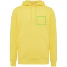 Hanorac cu gluga, Unisex, 2502E10130, iqoniq, Bumbac, Galben, L