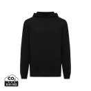 Hanorac cu gluga, Unisex, 2502E10200, iqoniq, Bumbac, Negru, 4XL