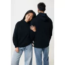 Hanorac cu gluga, Unisex, 2502E10200, iqoniq, Bumbac, Negru, 4XL