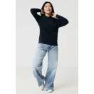 Hanorac cu gluga, Unisex, 2502E10200, iqoniq, Bumbac, Negru, 4XL