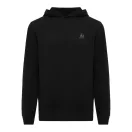Hanorac cu gluga, Unisex, 2502E10201, iqoniq, Bumbac, Negru, 5XL