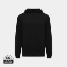 Hanorac cu gluga, Unisex, 2502E10202, iqoniq, Bumbac, Negru, L
