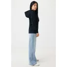 Hanorac cu gluga, Unisex, 2502E10203, iqoniq, Bumbac, Negru, M
