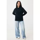 Hanorac cu gluga, Unisex, 2502E10204, iqoniq, Bumbac, Negru, S