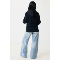   Hanorac cu gluga, Unisex, 2502E10205, iqoniq, Bumbac, Negru, XL