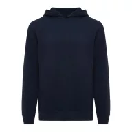   Hanorac cu gluga, Unisex, 2502E10276, iqoniq, Bumbac, Albastru navy, 4XL