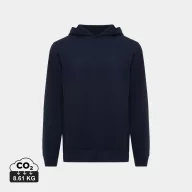   Hanorac cu gluga, Unisex, 2502E10276, iqoniq, Bumbac, Albastru navy, 4XL