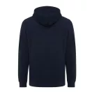 Hanorac cu gluga, Unisex, 2502E10277, iqoniq, Bumbac, Albastru navy, 5XL
