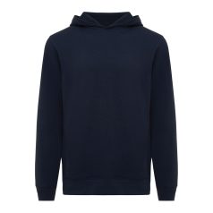   Hanorac cu gluga, Unisex, 2502E10278, iqoniq, Bumbac, Albastru navy, L