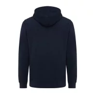   Hanorac cu gluga, Unisex, 2502E10279, iqoniq, Bumbac, Albastru navy, M