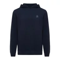   Hanorac cu gluga, Unisex, 2502E10279, iqoniq, Bumbac, Albastru navy, M