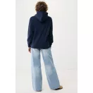 Hanorac cu gluga, Unisex, 2502E10279, iqoniq, Bumbac, Albastru navy, M