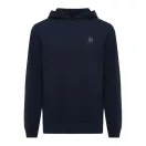 Hanorac cu gluga, Unisex, 2502E10283, iqoniq, Bumbac, Albastru navy, XXL