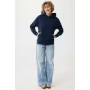 Hanorac cu gluga, Unisex, 2502E10285, iqoniq, Bumbac, Albastru navy, 3XL