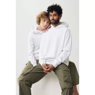   Hanorac cu gluga, Unisex, 2502E10299, iqoniq, Bumbac, Alb recycled, XXL