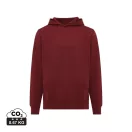 Hanorac cu gluga, Unisex, 2502E10214, iqoniq, Bumbac, Burgundy, XS