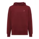 Hanorac cu gluga, Unisex, 2502E10214, iqoniq, Bumbac, Burgundy, XS