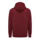 Hanorac cu gluga, Unisex, 2502E10215, iqoniq, Bumbac, Burgundy, XXL