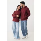 Hanorac cu gluga, Unisex, 2502E10216, iqoniq, Bumbac, Burgundy, XXS