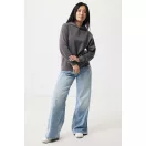 Hanorac cu gluga, Unisex, 2502E10193, iqoniq, Bumbac, Gri antracit, M