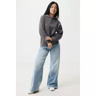   Hanorac cu gluga, Unisex, 2502E10195, iqoniq, Bumbac, Gri antracit, XL