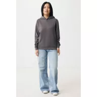   Hanorac cu gluga, Unisex, 2502E10195, iqoniq, Bumbac, Gri antracit, XL